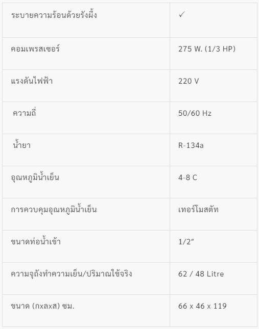 เครื่องทำน้ำเย็น 3 ก๊อก รุ่น KW - C3 